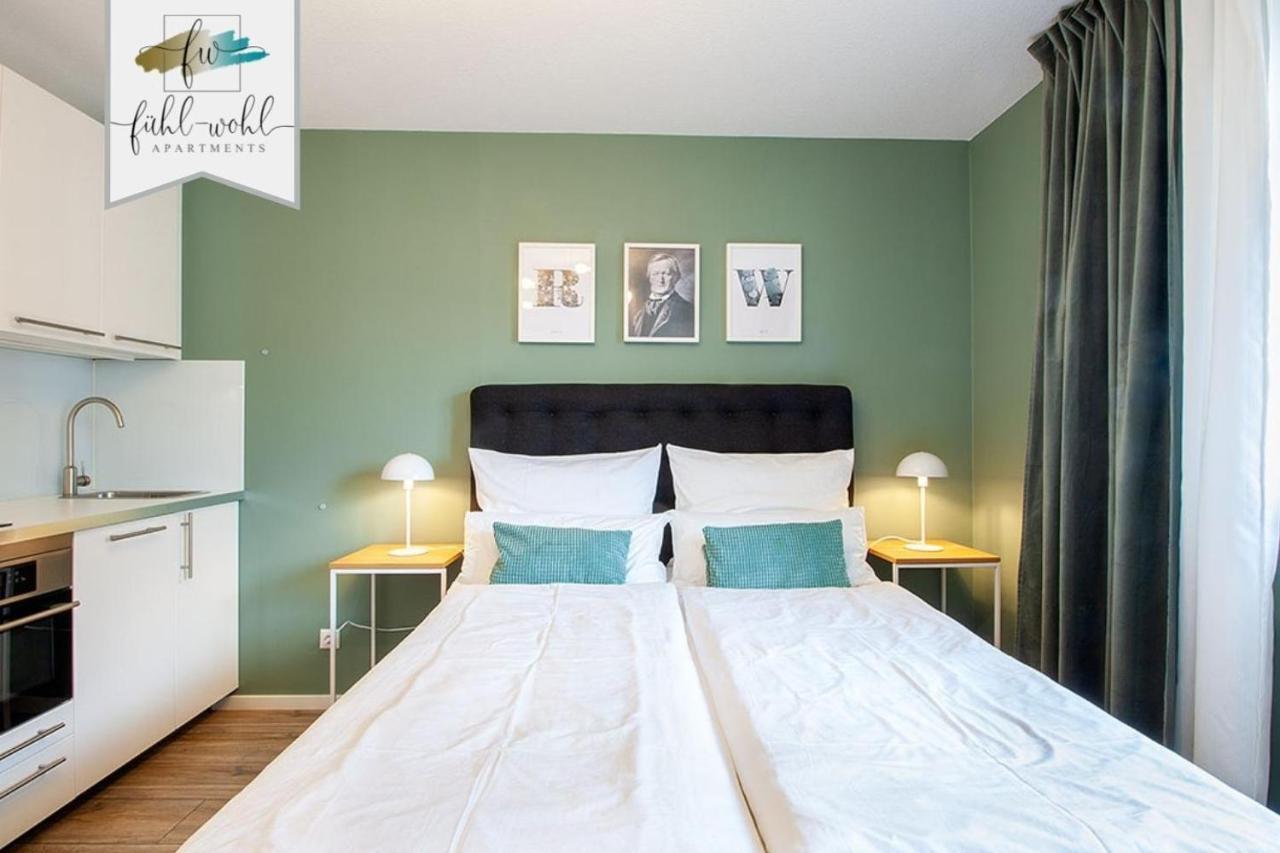 Apt Wahnfried Nr1 - Cityapartment Mit Kueche, Duschbad, Balkon, Parkplatz - Zentral Aber Ruhig Bayreuth Exterior foto