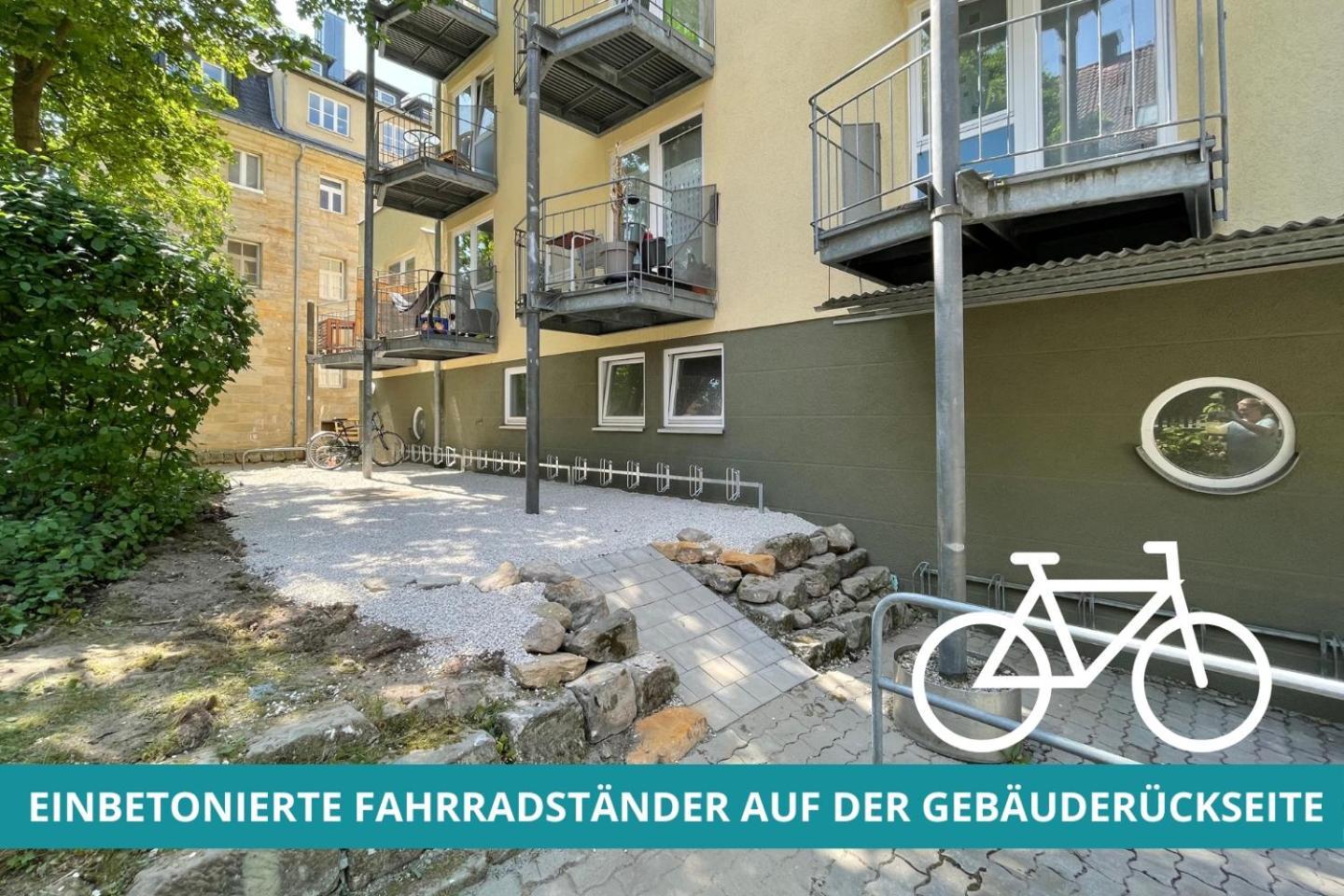 Apt Wahnfried Nr1 - Cityapartment Mit Kueche, Duschbad, Balkon, Parkplatz - Zentral Aber Ruhig Bayreuth Exterior foto
